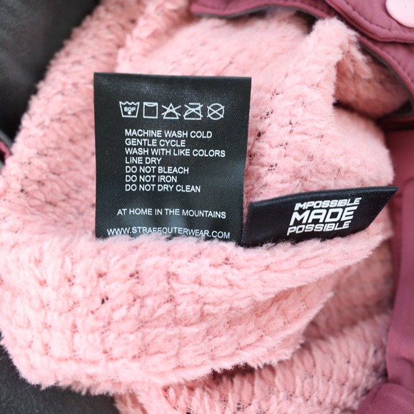 Strafe Belle Ski Pant Womens Small Roseberry Polartec Recon Elite Snowboard $429 - Picture 6 of 16